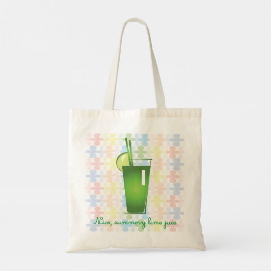 Limoen Juice Canvas tas (Achterkant)