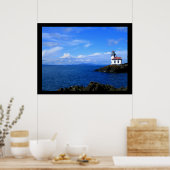Limoen Kiln Lighthouse Poster (Keuken)