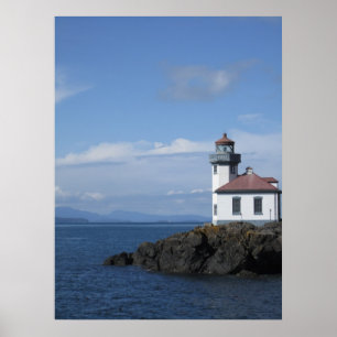 Limoen Kiln Lighthouse Poster