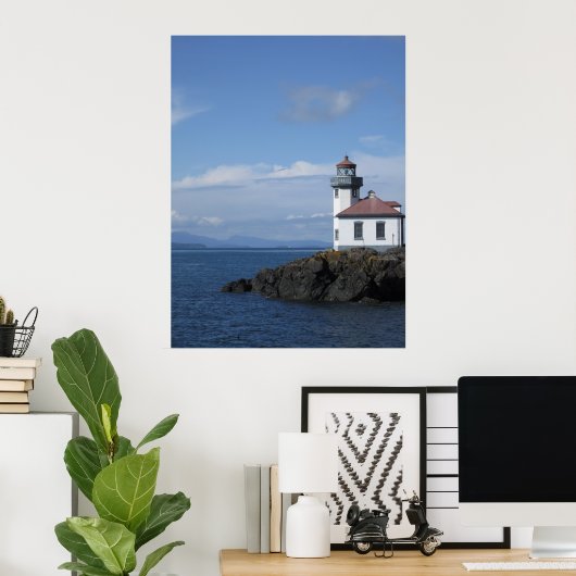 Limoen Kiln Lighthouse Poster (Thuiskantoor)