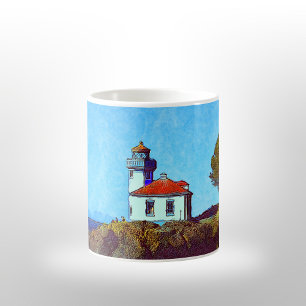 Limoen Kiln Lighthouse Vrijdag Harbour Koffiemok