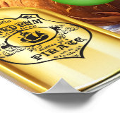 Limoen, kokosnoot en rum Poster (Hoek)