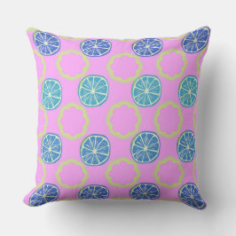Limoen Kussen Limoen Patroon Fruit Citrus Decorati
