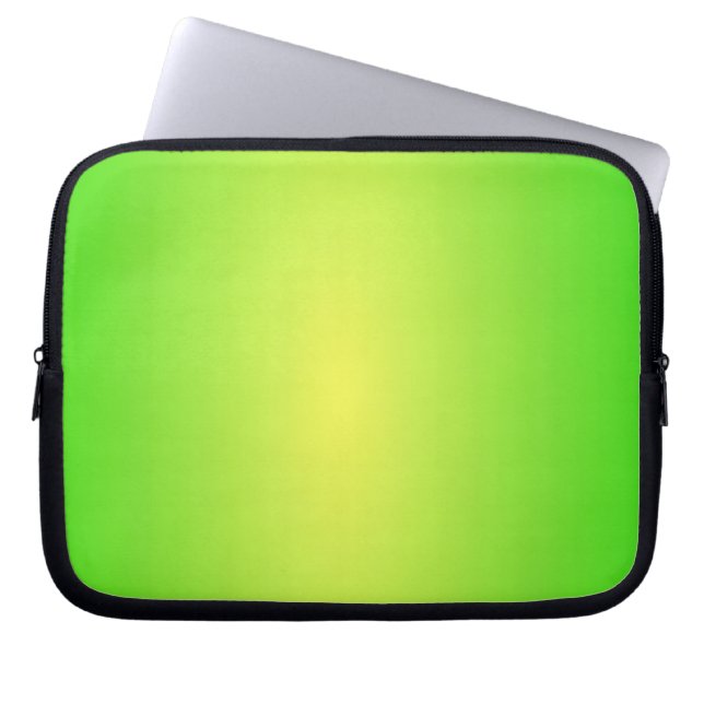 Limoen Laptop Sleeve (Voorkant)