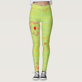 Limoen-Leggings Leggings