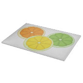 Limoen, Lemon en Sinaasappel Snijplank (Hoek)