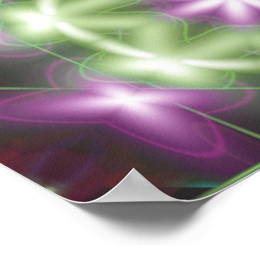 "Limoen-Licht" Poster - Gepersonaliseerd (Hoek)