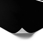 Limoen-light Funny Fruit Limoen Pun Dark BG Poster (Hoek)