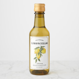 Limoen Limoncello Dank Je Trouw Geschenk Wijn Etiket