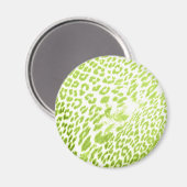 Limoen Luipaardprint Magneet (Voorkant / Achterkant)