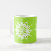 Limoen Mandala Koffiemok (Voorkant links)