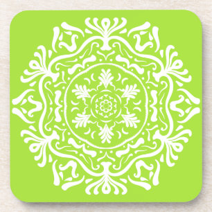 Limoen Mandala Onderzetter