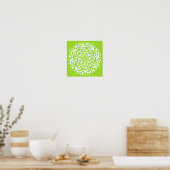 Limoen Mandala Poster (Keuken)