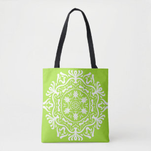 Limoen Mandala Tote Bag