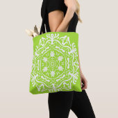 Limoen Mandala Tote Bag (Dichtbij)