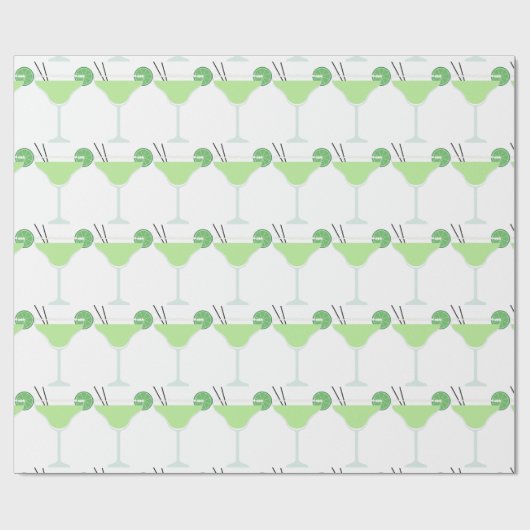 Limoen Margarita Cadeaupapier (Vlak)