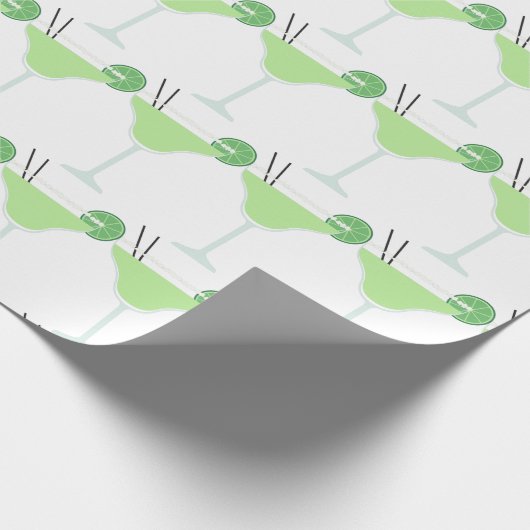 Limoen Margarita Cadeaupapier (Hoek)