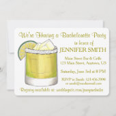 Limoen Margarita Cocktail Bachelorette Cinco de Ma Kaart (Voorkant)