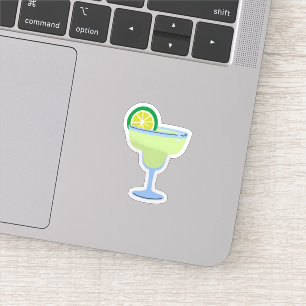 Limoen Margarita Glass Sticker
