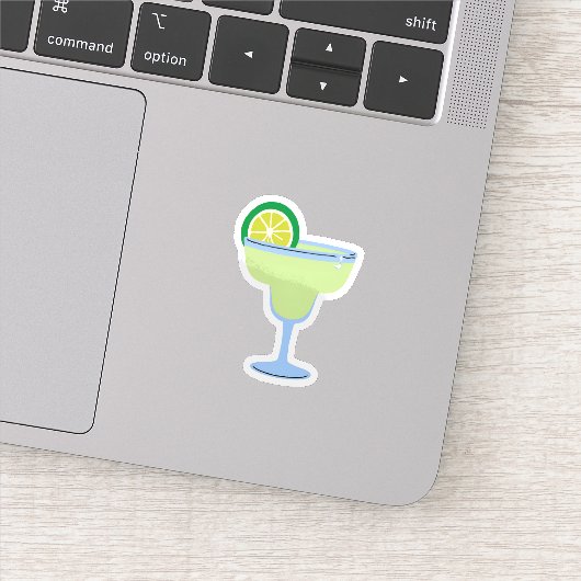 Limoen Margarita Glass Sticker (Detail)