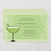 Limoen Margarita Vrijgezellenfeest Kaart (Voorkant / Achterkant)