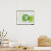 Limoen Margaritas, vers Poster (Keuken)