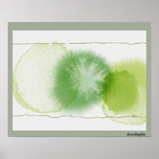 Limoen Margaritas, vers Poster