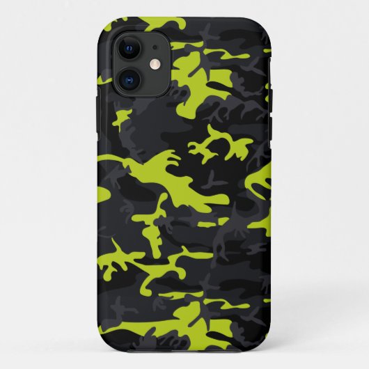 Limoen markeert Camo Case-Mate iPhone Case (Achterkant)