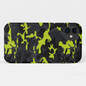 Limoen markeert Camo Case-Mate iPhone Case (Achterkant (horizontaal))
