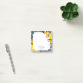Limoen Mediterraanse Tegels Navy Post-it® Notes (Kantoor)