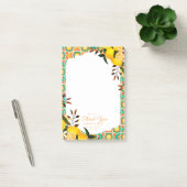 Limoen Mediterraanse Tegels Oranje Post-it® Notes (Kantoor)