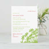 LIMOEN MONTELUCIA-uitnodiging voor aardbeien Kaart (Staand voorkant)