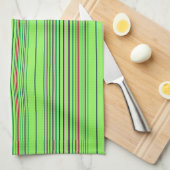 Limoen Multicolored Stripes Theedoek (Quarter Fold)