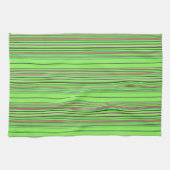 Limoen Multicolored Stripes Theedoek (Horizontaal)