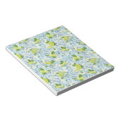 Limoen, munt en ijsblokjes notitieblok (Schuin)