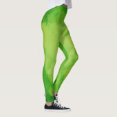 Limoen Paint Splatter Leggings (Rechts)