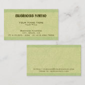 limoen palm ~ bc visitekaartje (Voorkant / Achterkant)