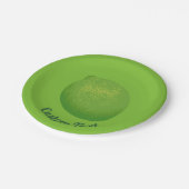 Limoen Papieren Bordje (Gekanteld)