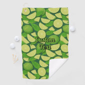 Limoen-patroon Golfhanddoek (Insitu)