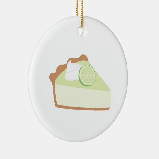 Limoen Pie Keramisch Ornament (Rechts)