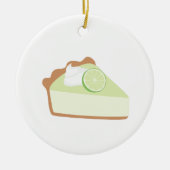 Limoen Pie Keramisch Ornament (Voorkant)