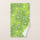 Limoen pop bad handdoek (Handdoek)