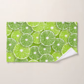 Limoen pop bad handdoek (Handdoek)