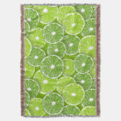 Limoen pop deken (Voorkant Verticaal)