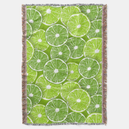 Limoen pop deken (Voorkant Verticaal)