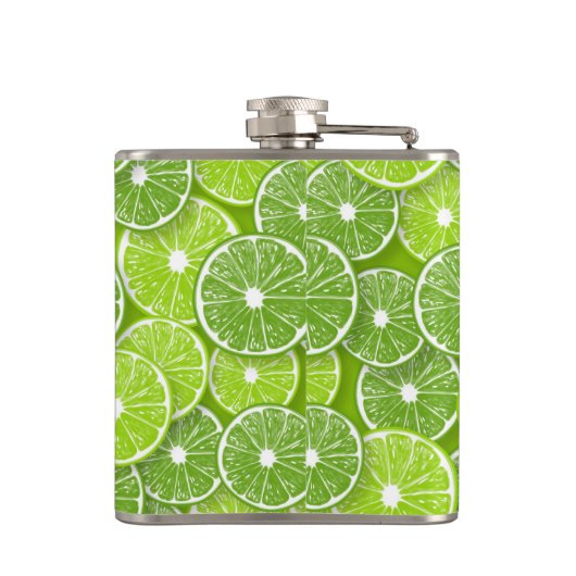 Limoen pop heupfles (Achterkant)