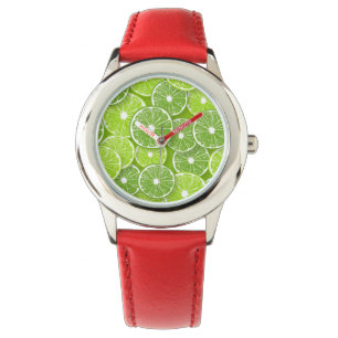 Limoen pop horloge