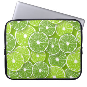 Limoen pop laptop sleeve