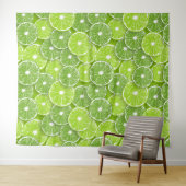 Limoen pop wandkleed (In Situ (horizontaal))