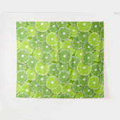 Limoen pop wandkleed (Voorkant (horizontaal))